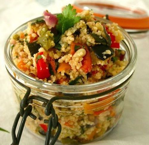 Cous cous integrale con verdure