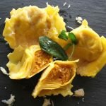 Tortelli di zucca vegani