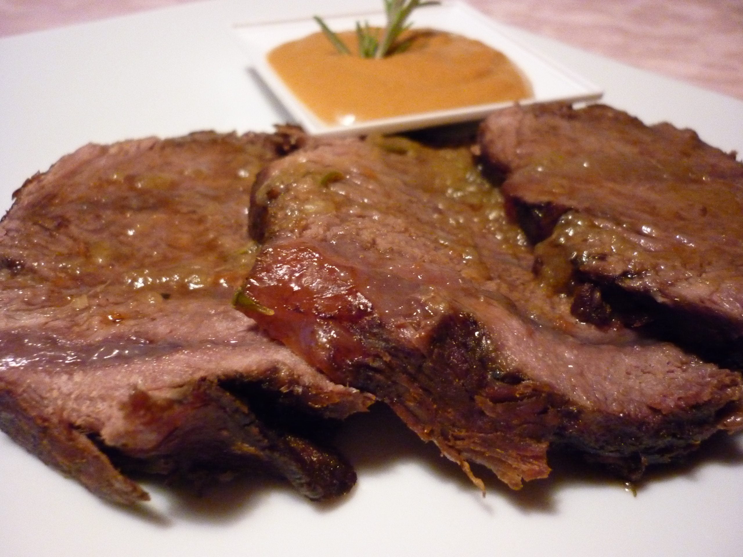 Brasato con polenta