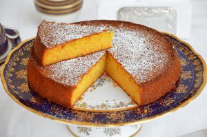 Torta carote e mandorle
