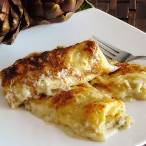 Crespelle ai carciofi