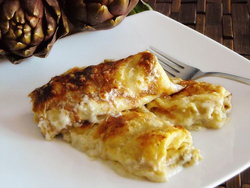Crespelle ai carciofi